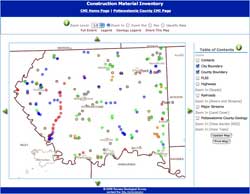 Link to interactive map; image is preview of mapping system