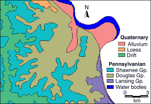 generalized geology