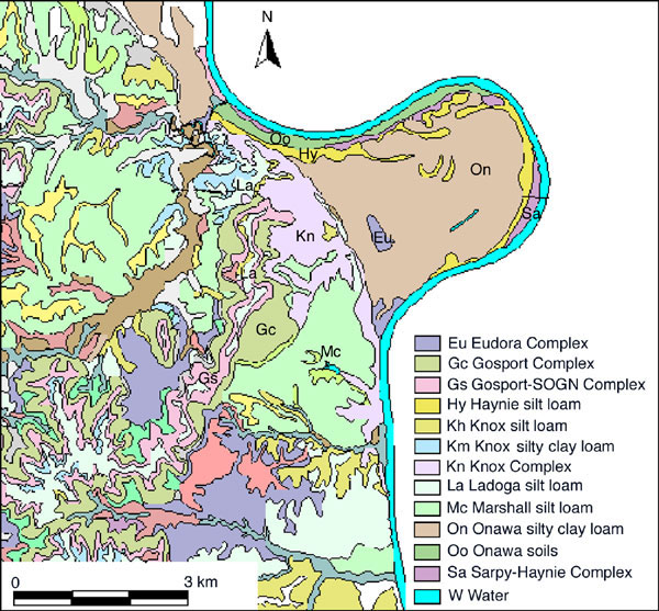 soils map