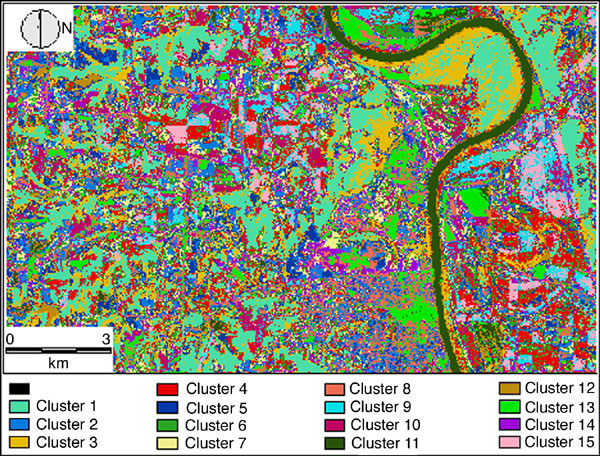 cluster map