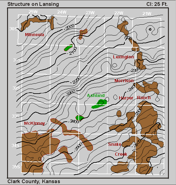 Clark county map