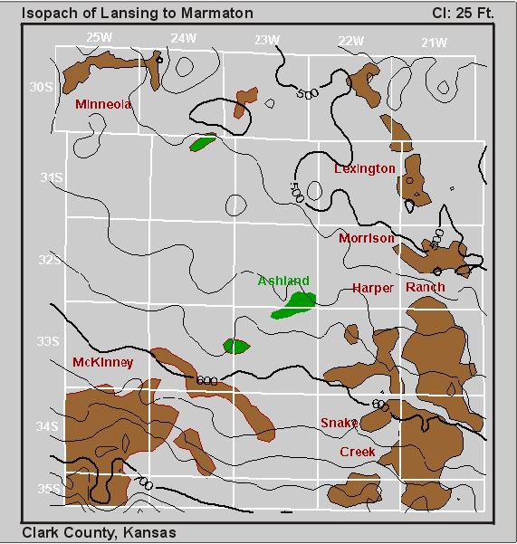 Clark county map