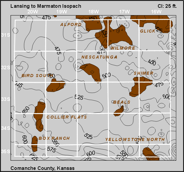 Comanche county--Lansing-Marmaton Ispoach