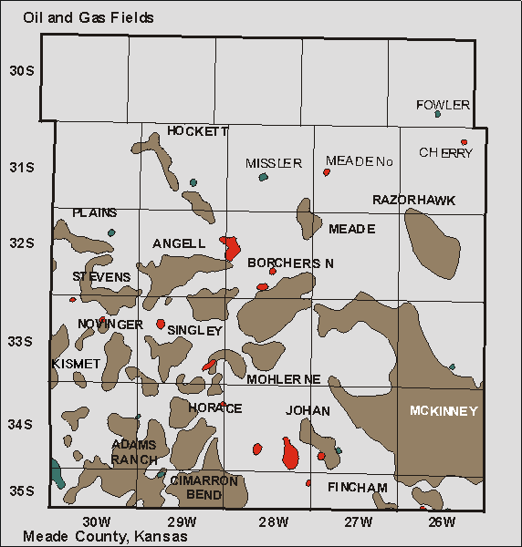 Meade county map