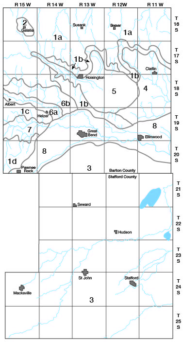 index map of the ground-water areas