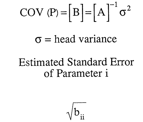 Parameter Covariance Matrix