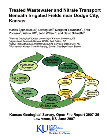 Cover of the report; white paper, black text, flow chart of processes in green and yellow.