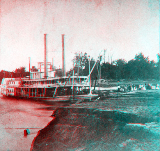 1867 Photo of steam boat Mary MacDonald