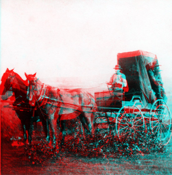 1867 Photo of Gardner's photographic wagon