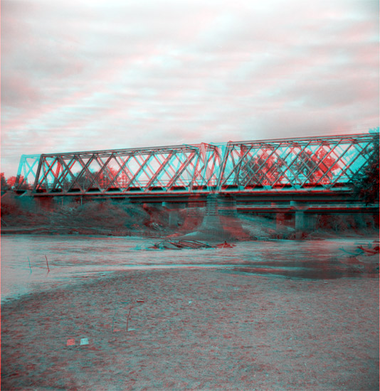 1990s Photo of bridge over Republican River