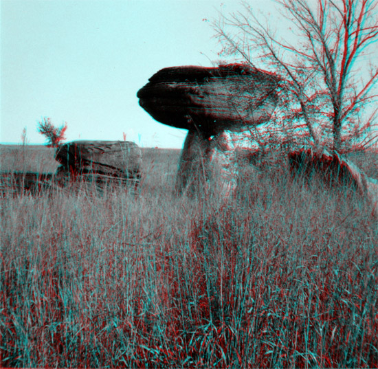 1867 Photo, Mushroom Rock