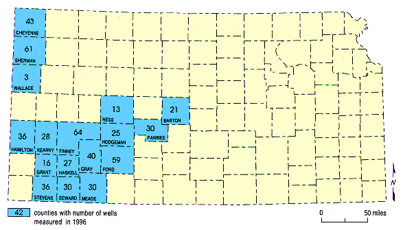 KGS crews worked in 17 counties in western Kansas