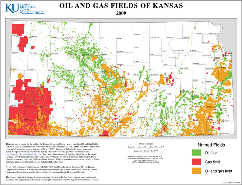 KGS--Oil and Gas--General Field Map