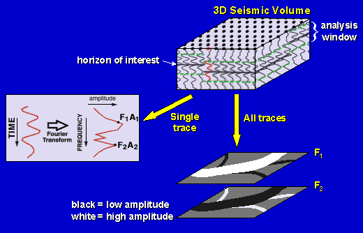 analysis can look at time slices or individual traces