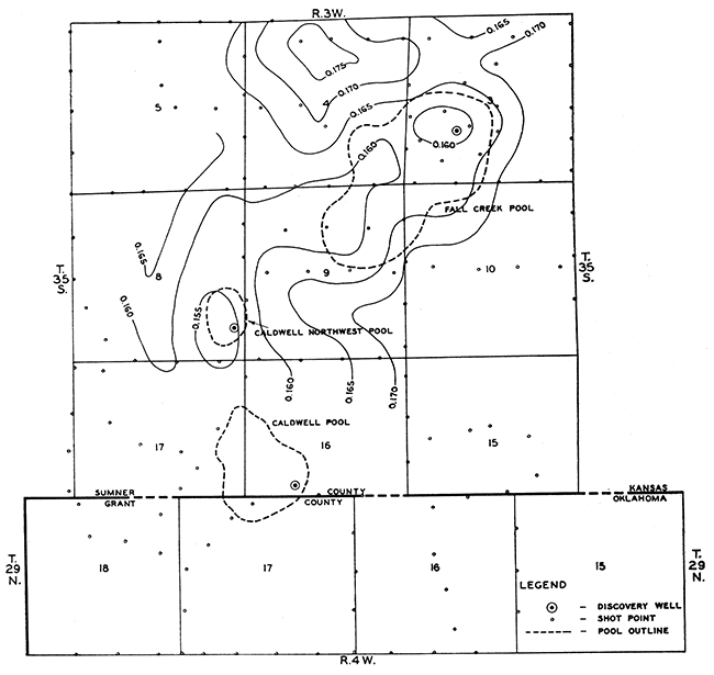 Isochronous map of Marmaton-Arbuckle interval.
