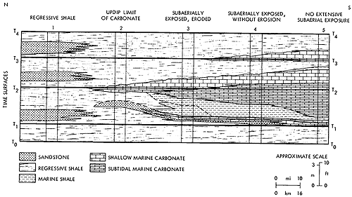 Model shows 5 facies.