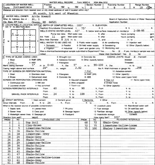 The Survey is scanning all the WWC5 forms in our files.