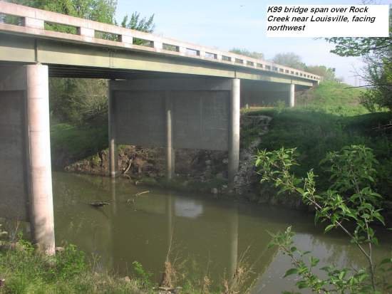 Rock Creek Bridge from below