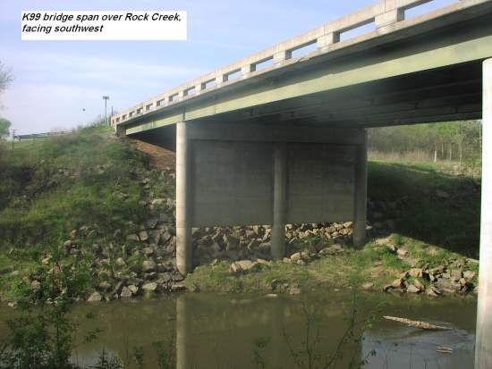 Rock Creek Bridge from below