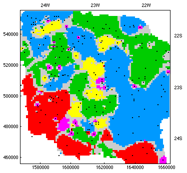 regionalized classification of the Dakota
