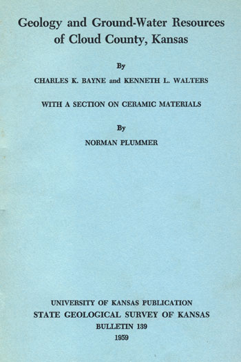 Cover of the book; blue paper with black text.