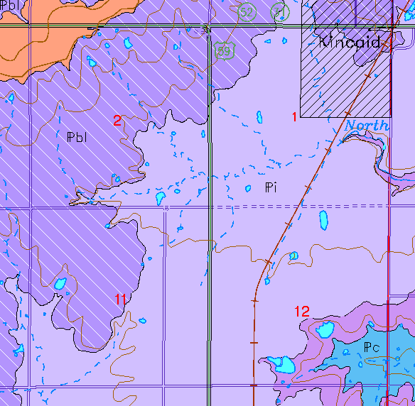 zoomed in area of Anderson County