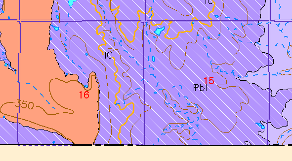 zoomed in area of Anderson County