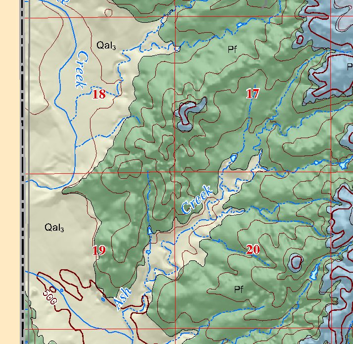 small geologic map