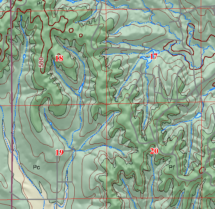 small geologic map