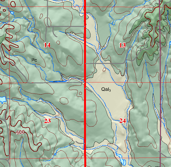 small geologic map
