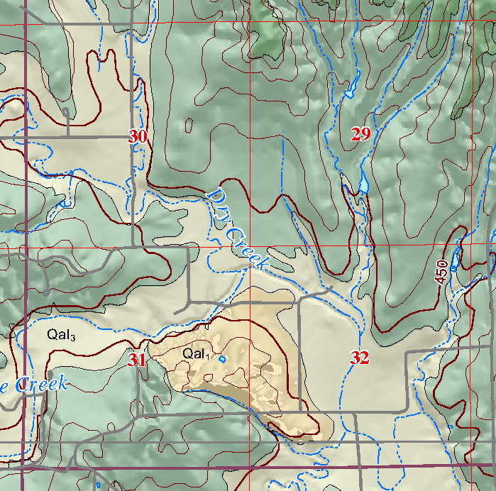 small geologic map