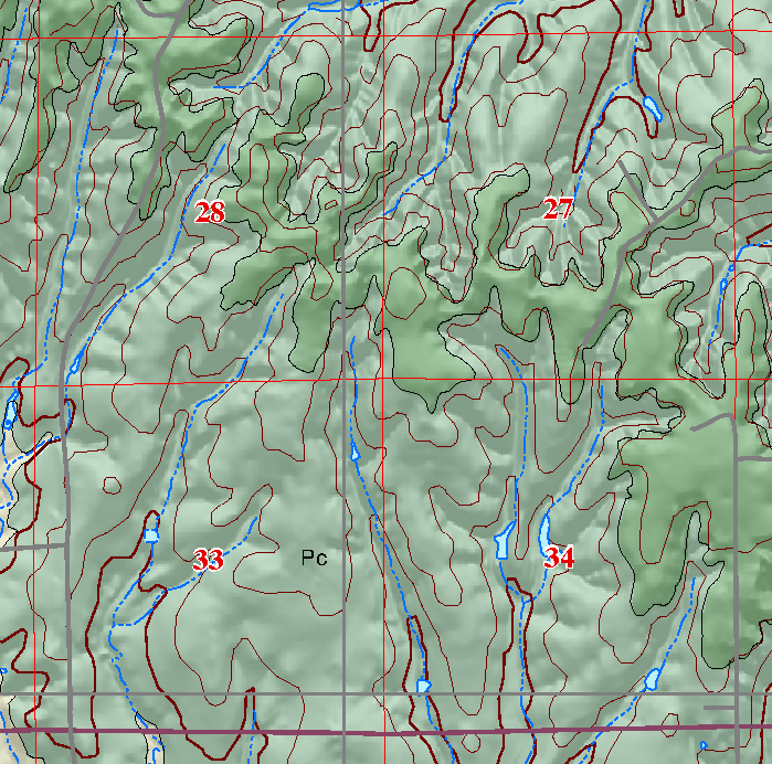 small geologic map