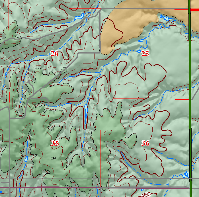 small geologic map
