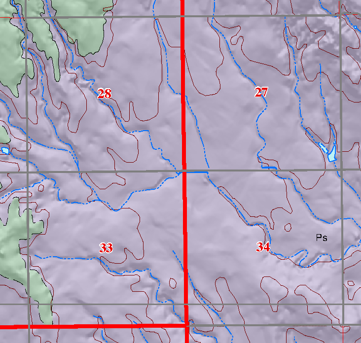 small geologic map