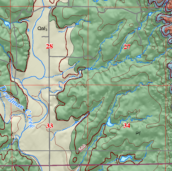 small geologic map