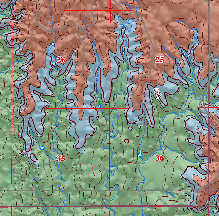 small geologic map