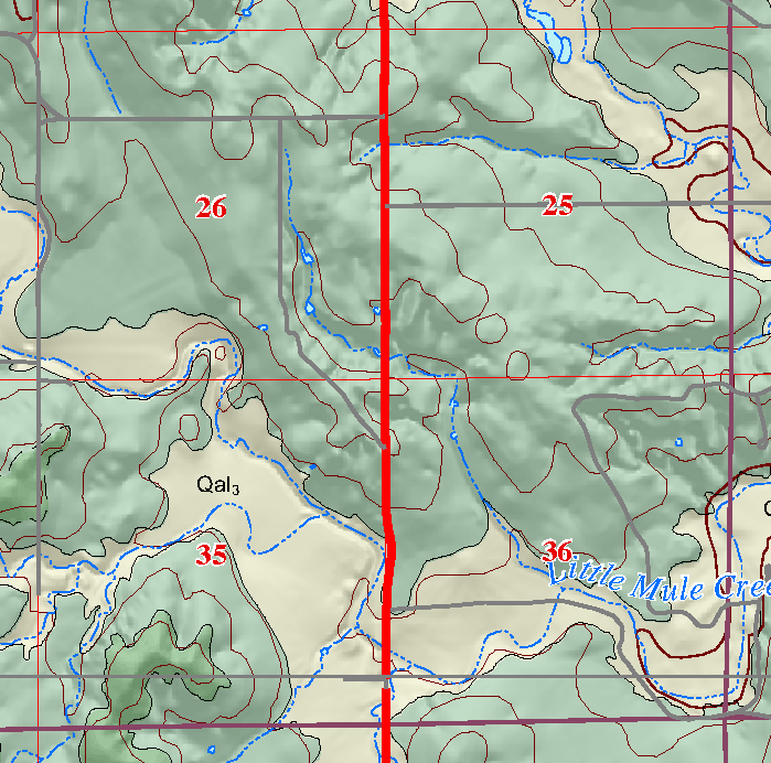 small geologic map