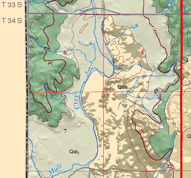 small geologic map