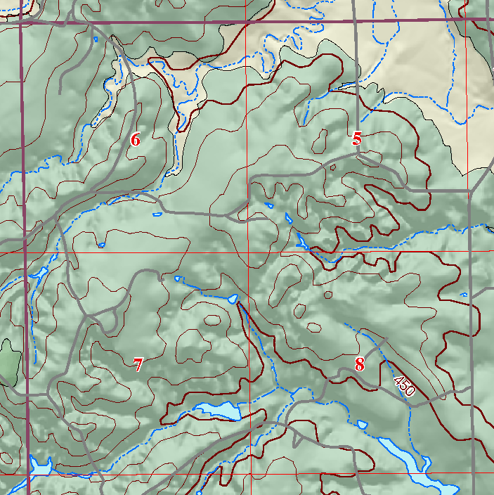 small geologic map
