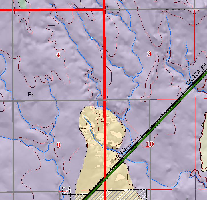 small geologic map
