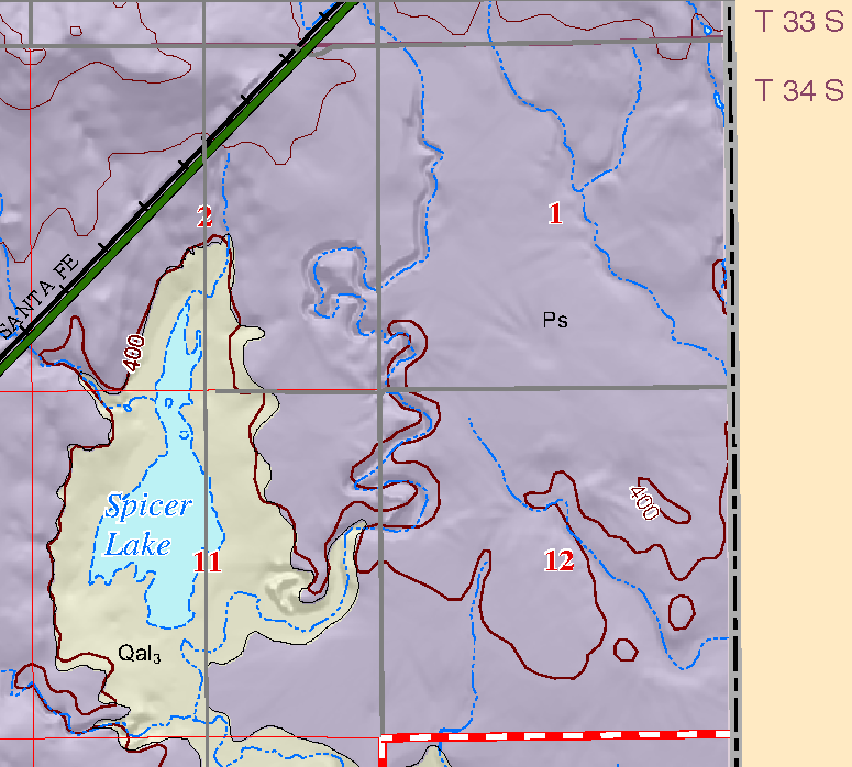 small geologic map