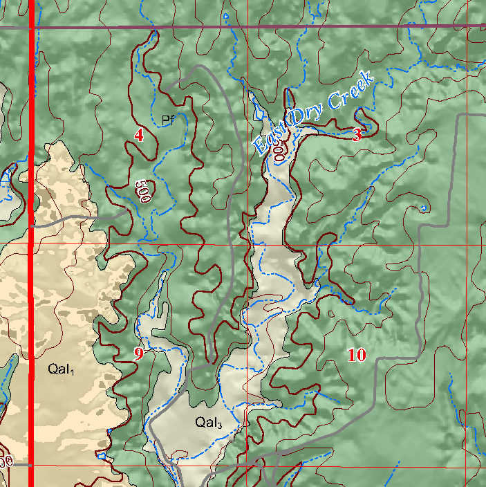 small geologic map