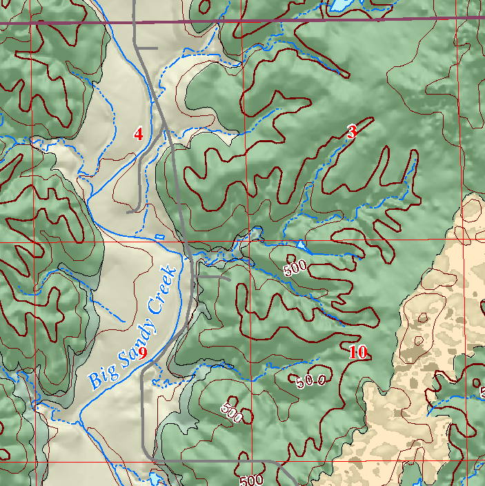 small geologic map