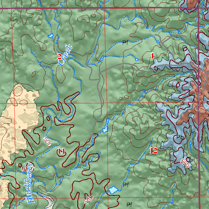 small geologic map