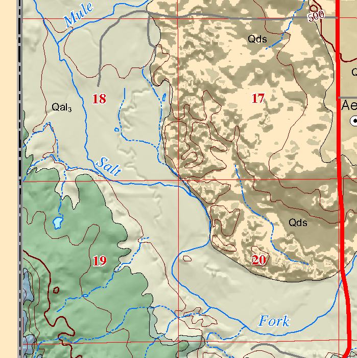 small geologic map