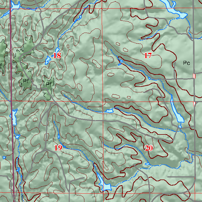 small geologic map
