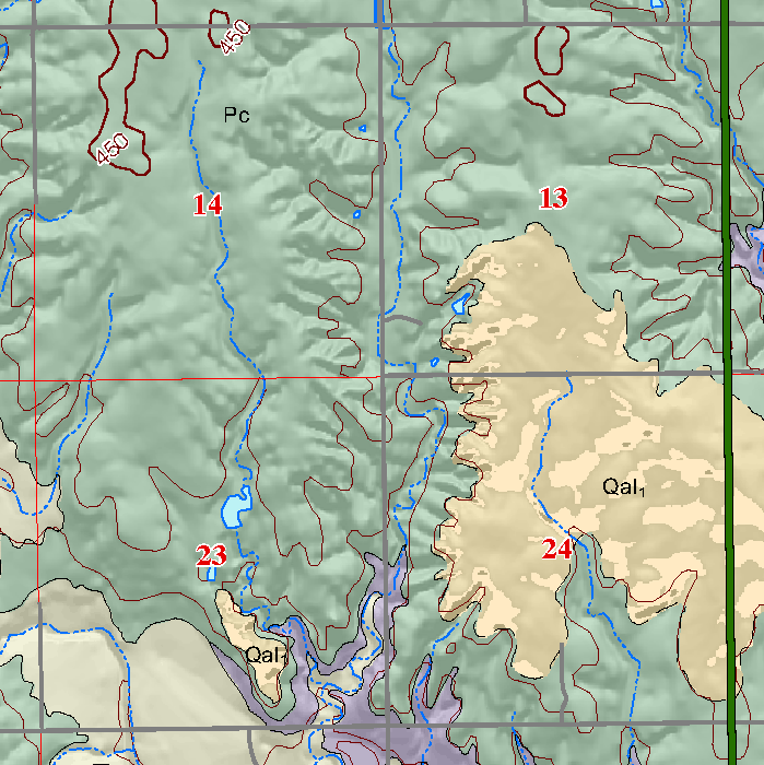 small geologic map