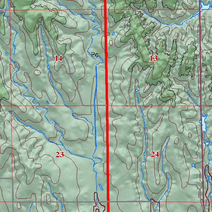 small geologic map