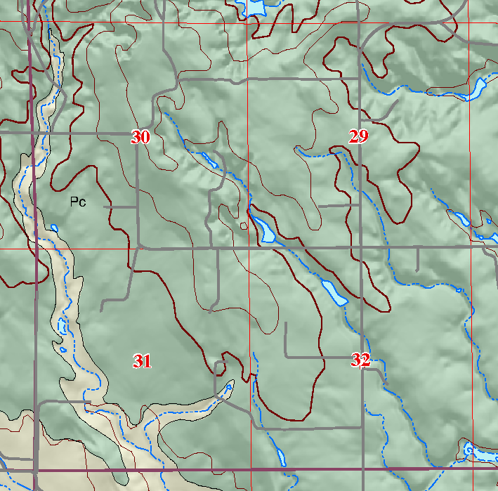 small geologic map