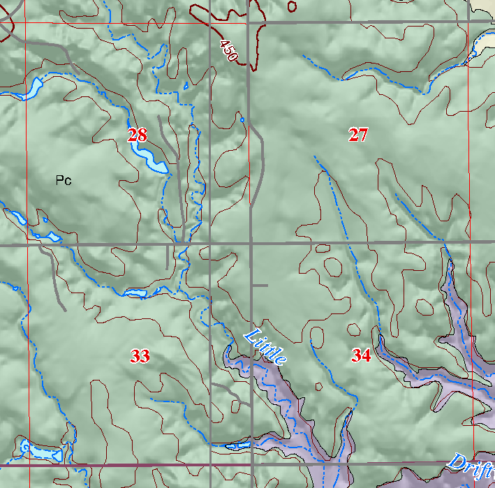 small geologic map